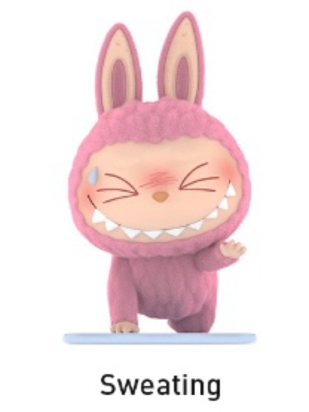 SWEATING - Pop Mart The Monsters Labubu LAZY YOGA Series Confirmed Figure